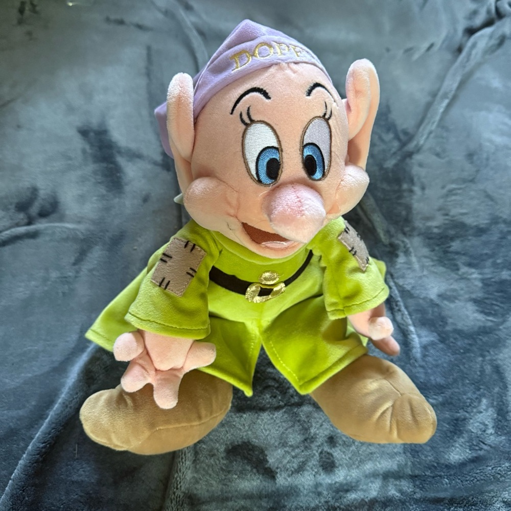 NWT. Disney Dopey Plush, 12”+
